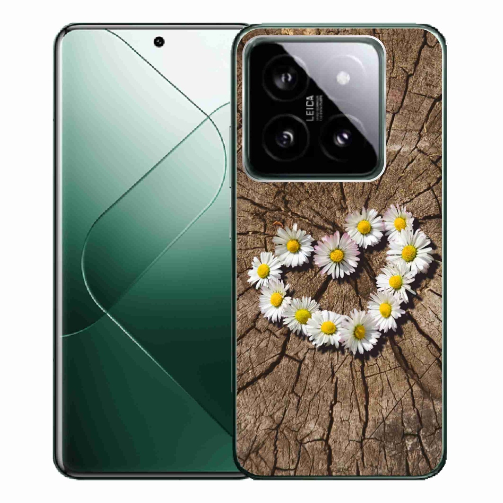 Gél borítás mmCase a Xiaomi 14 Pro-hoz - Százszorszép szív