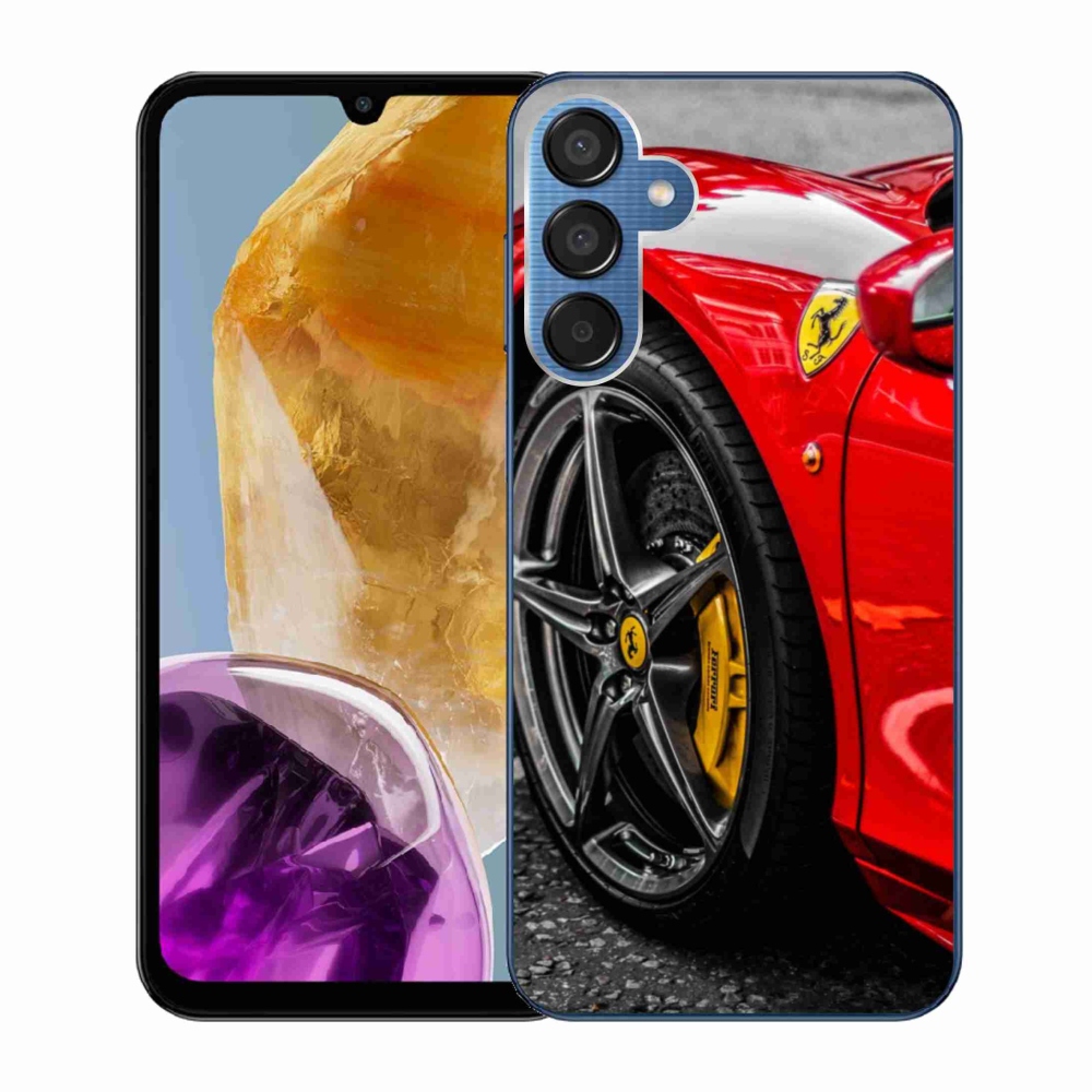 Zselés borítás mmCase Samsung Galaxy M15 5G - autó 1