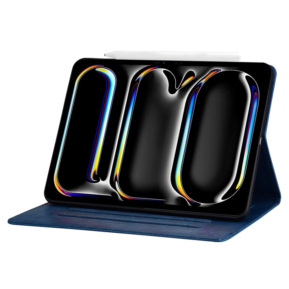 Üzleti táblagép tok iPad Air 13 (2024)/(2025) számára - sötétkék