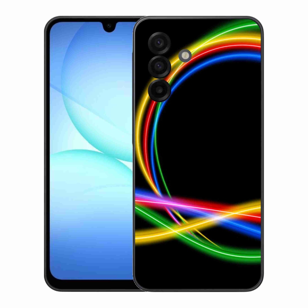 Zselés borítás mmCase Samsung Galaxy A17 4G/5G - neon körökhöz