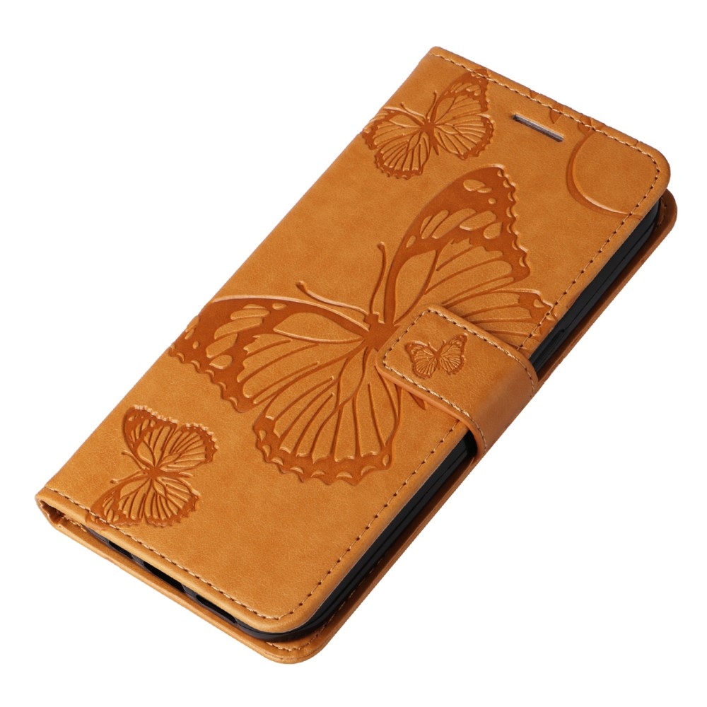 Nagy pillangó könyv tok a Xiaomi 13T/13T Pro-hoz - sárga