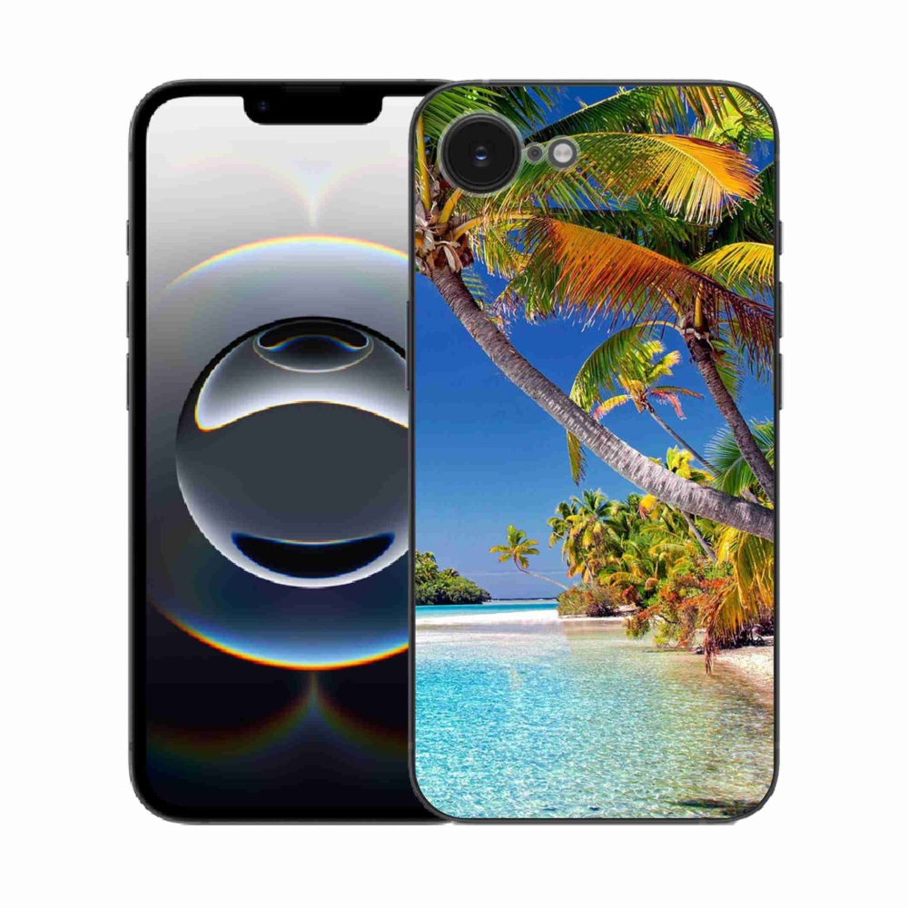 Zselés borítás mmCase iPhone 16e készülékhez - tengerparti strand