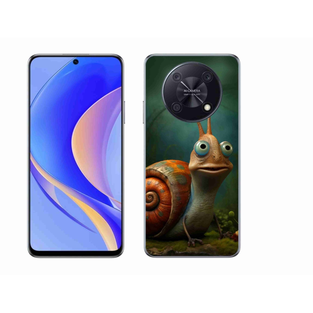 Gél borító mmCase a Huawei Nova Y90 készülékhez - csiga
