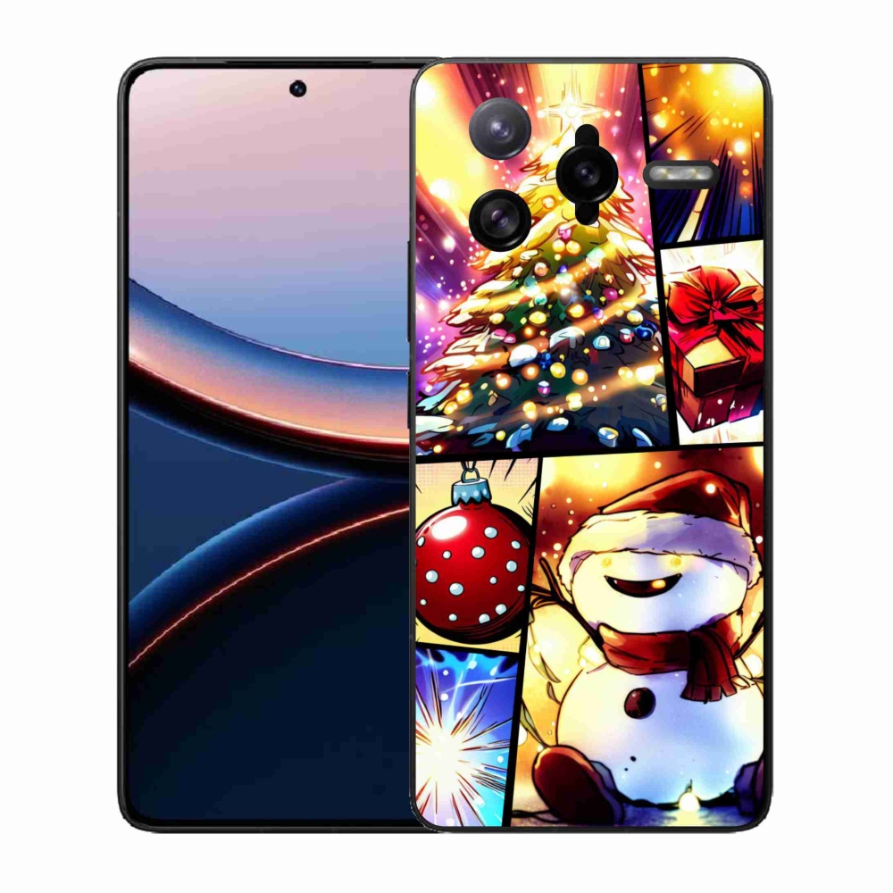 Gél borítás mmCase a Xiaomi Poco F7 Ultra számára - karácsonyi motívumok 1