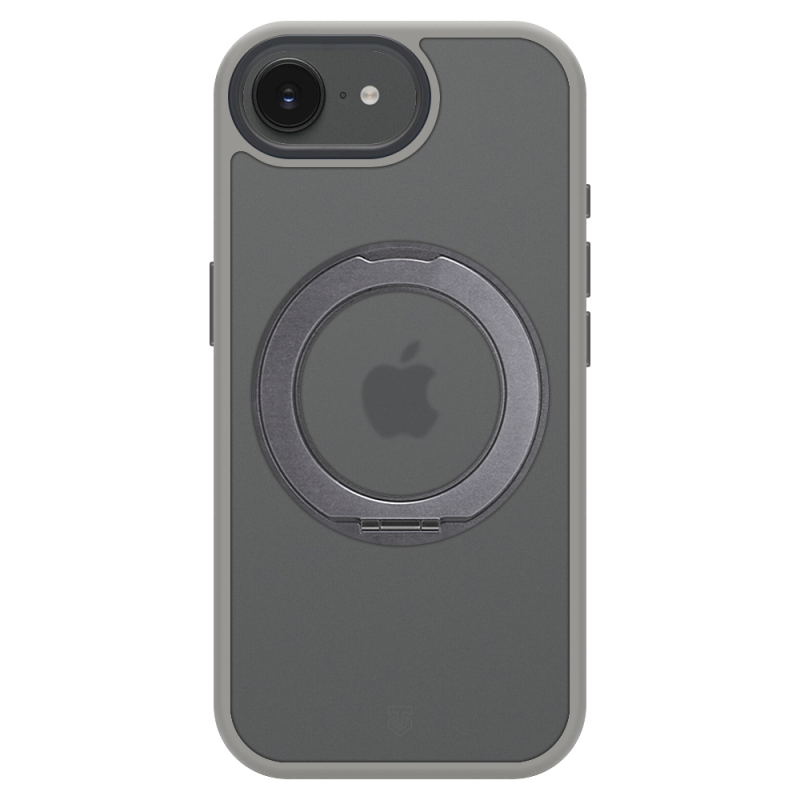Tactical MagForce Hyperstand tok az Apple iPhone 16e/17e készülékhez, világosszürke