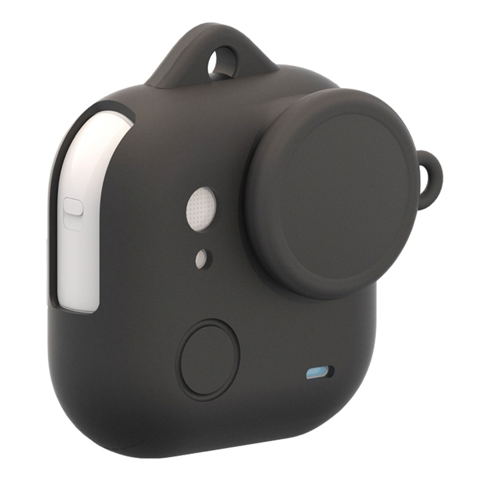 Szilikon védőtok lencsevédővel Insta360 GO Ultra készülékhez - fekete