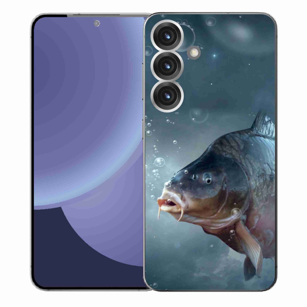 Gél borítás mmCase Samsung Galaxy S25+ - ponty és buborékok