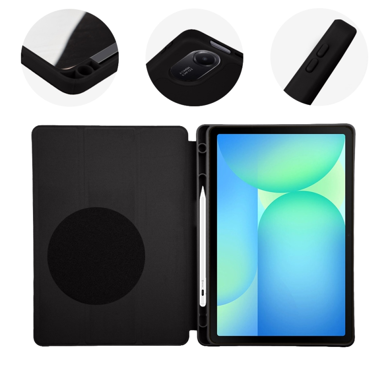 TOK: ME SolidTab tok a Samsung Galaxy Tab S10 Lite/S9/S9 FE/S10 FE készülékekhez – fekete
