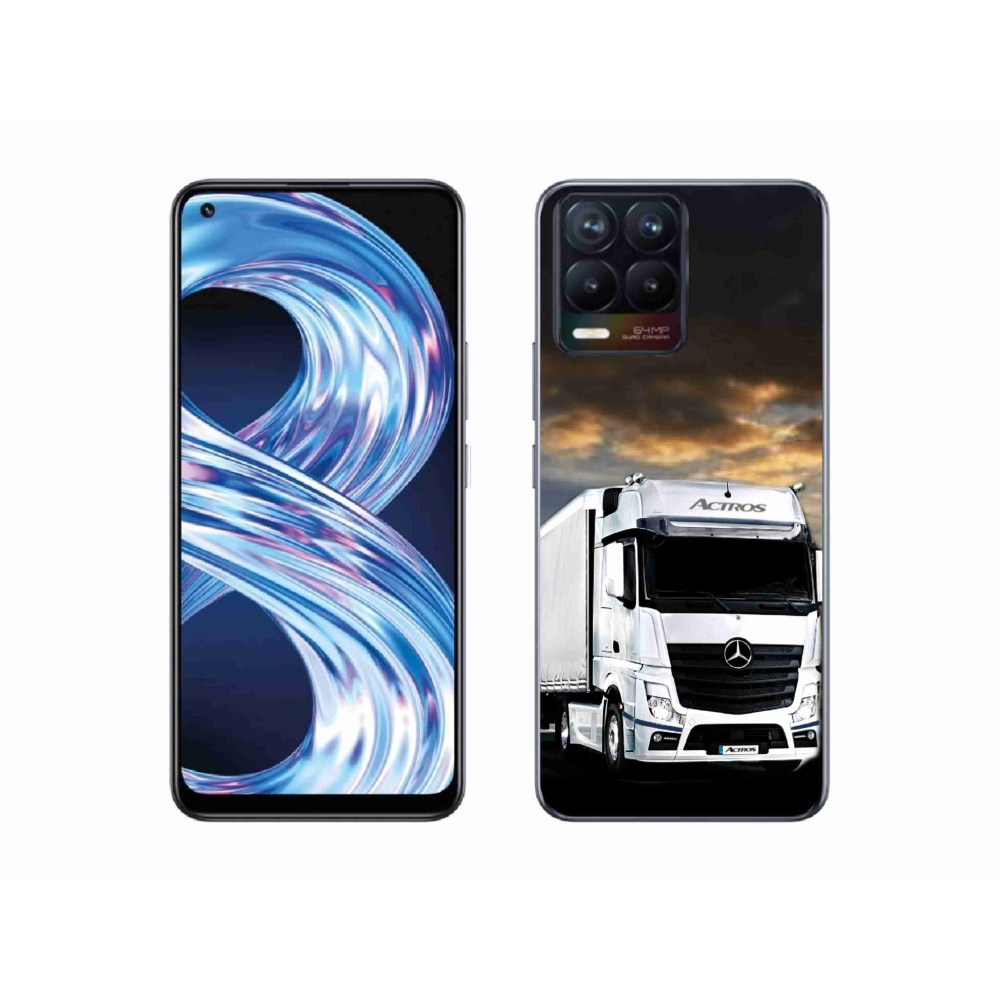 Gél borítás mmCase a Realme 8 Pro-hoz - teherautó