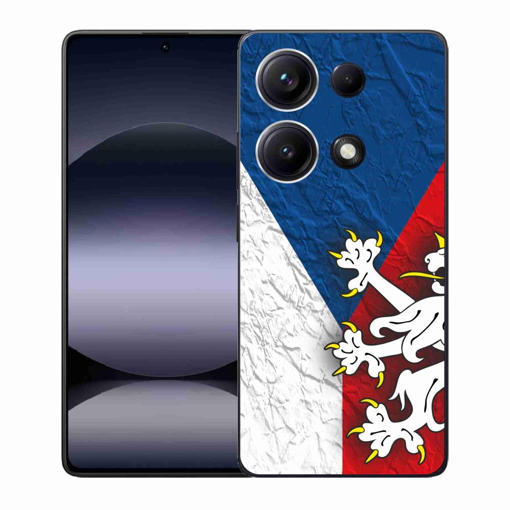 Gél borítás mmCase a Xiaomi Redmi Note 14S - cseh zászlóhoz 1