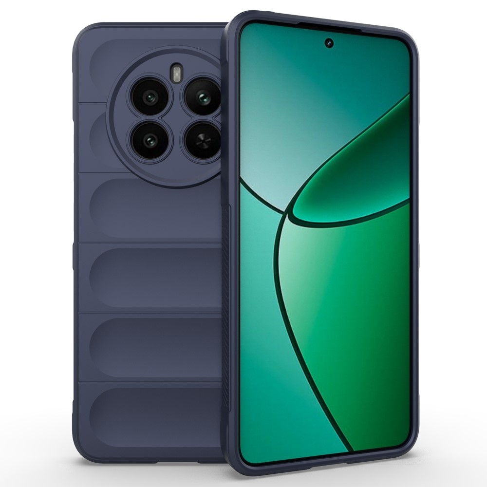 Rugg tartós zselés tok a Realme 12+ 5G készülékhez - sötétkék