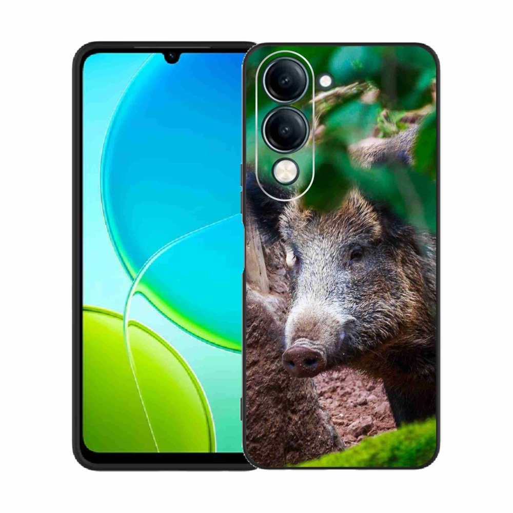 Gél borítás mmCase a Vivo Y29s 5G-hez - vaddisznó