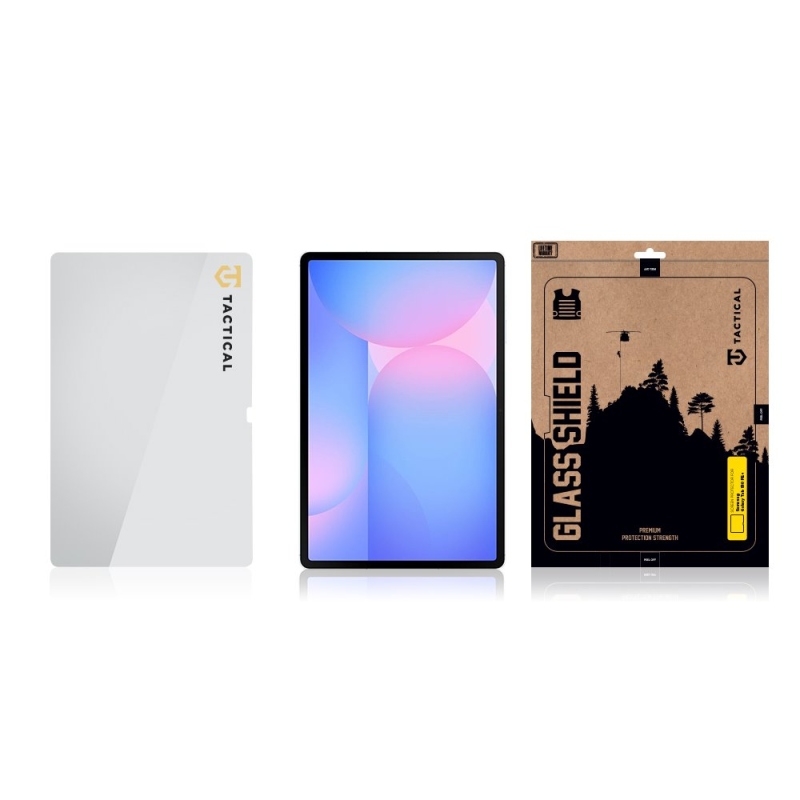 Taktikai üvegvédő üveg Samsung Galaxy Tab S10 FE+ készülékhez, átlátszó