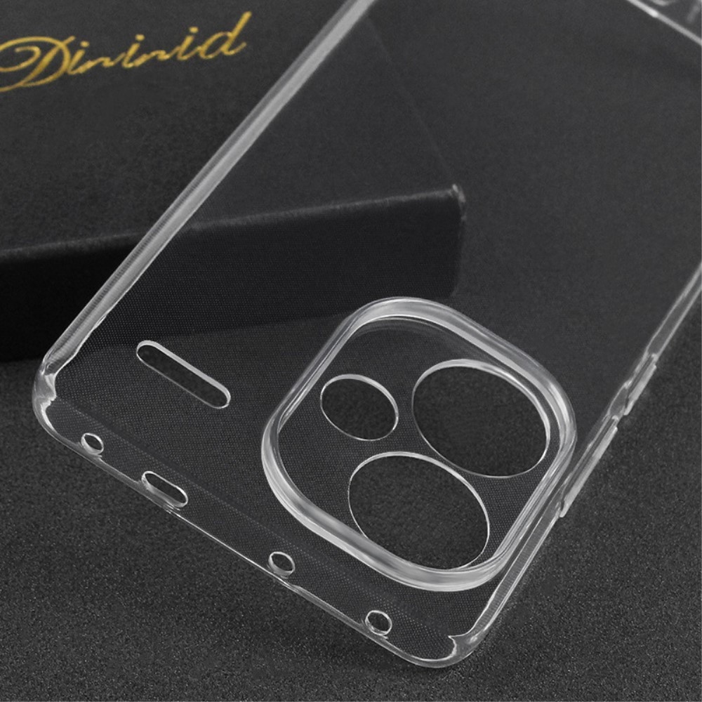 Átlátszó zselés tok Xiaomi Redmi Note 13 Pro+ 5G - átlátszó