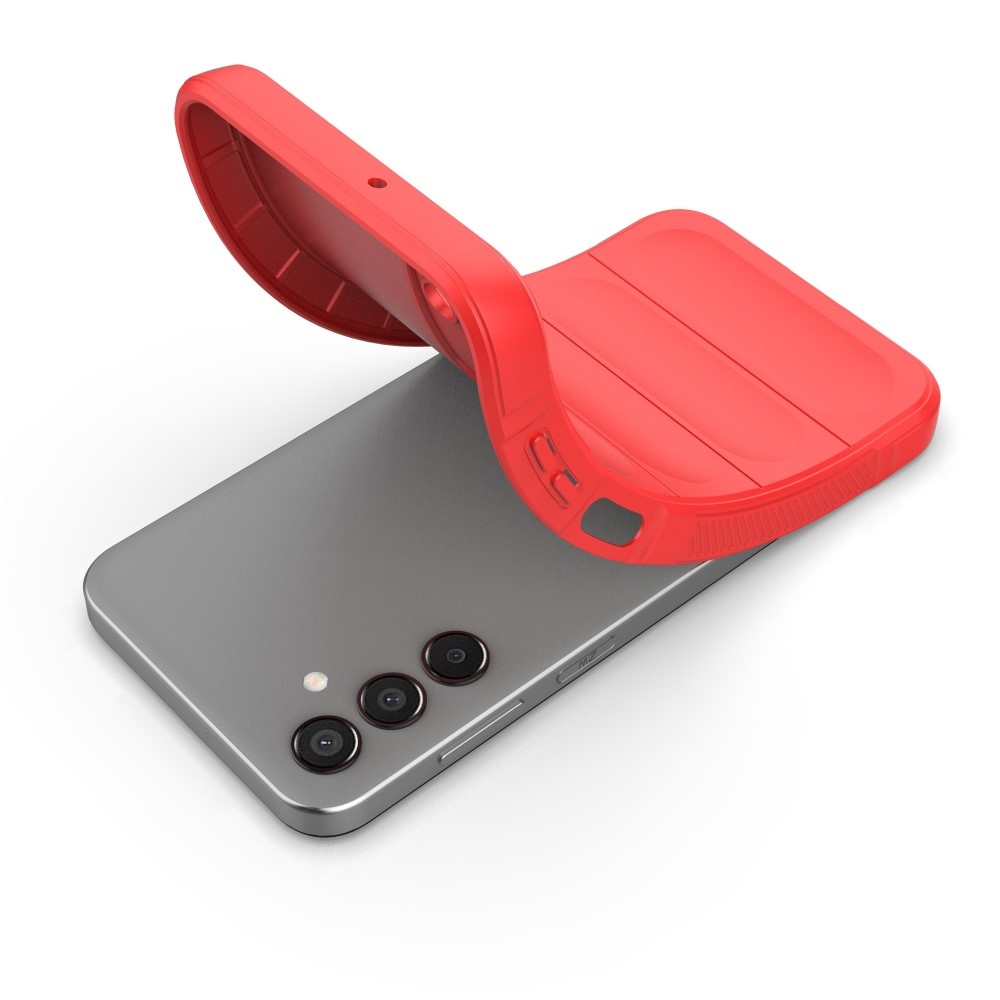 Rugg tartós zselés tok Samsung Galaxy M15 5G - piros