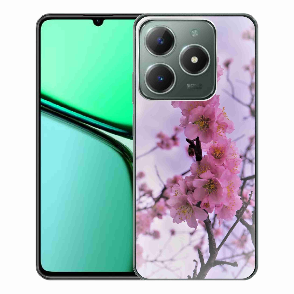 Gél borító mmCase a Realme C61 készülékhez - virágok 7