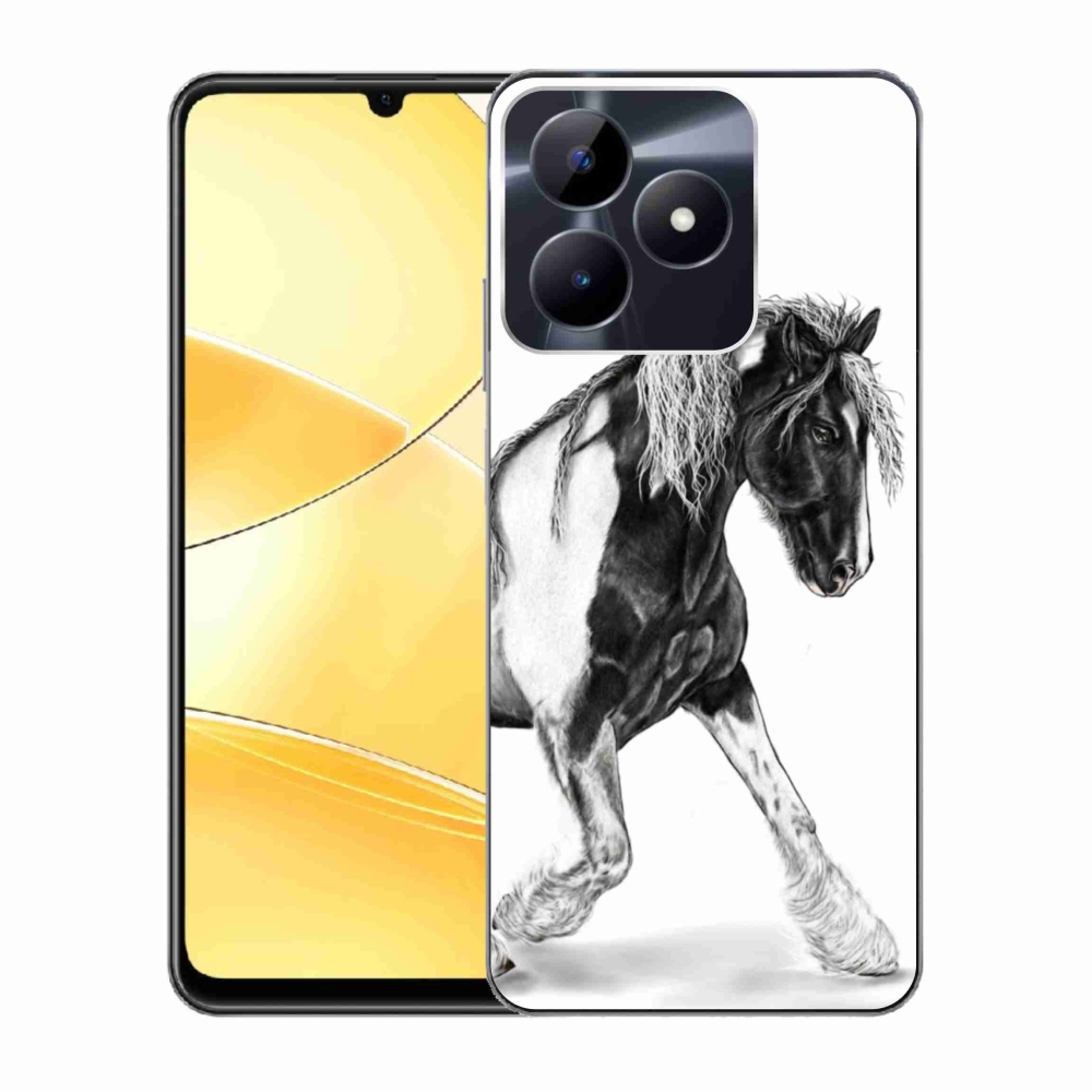 Zselés borítás mmCase a Realme C51/C53 készülékhez - ló