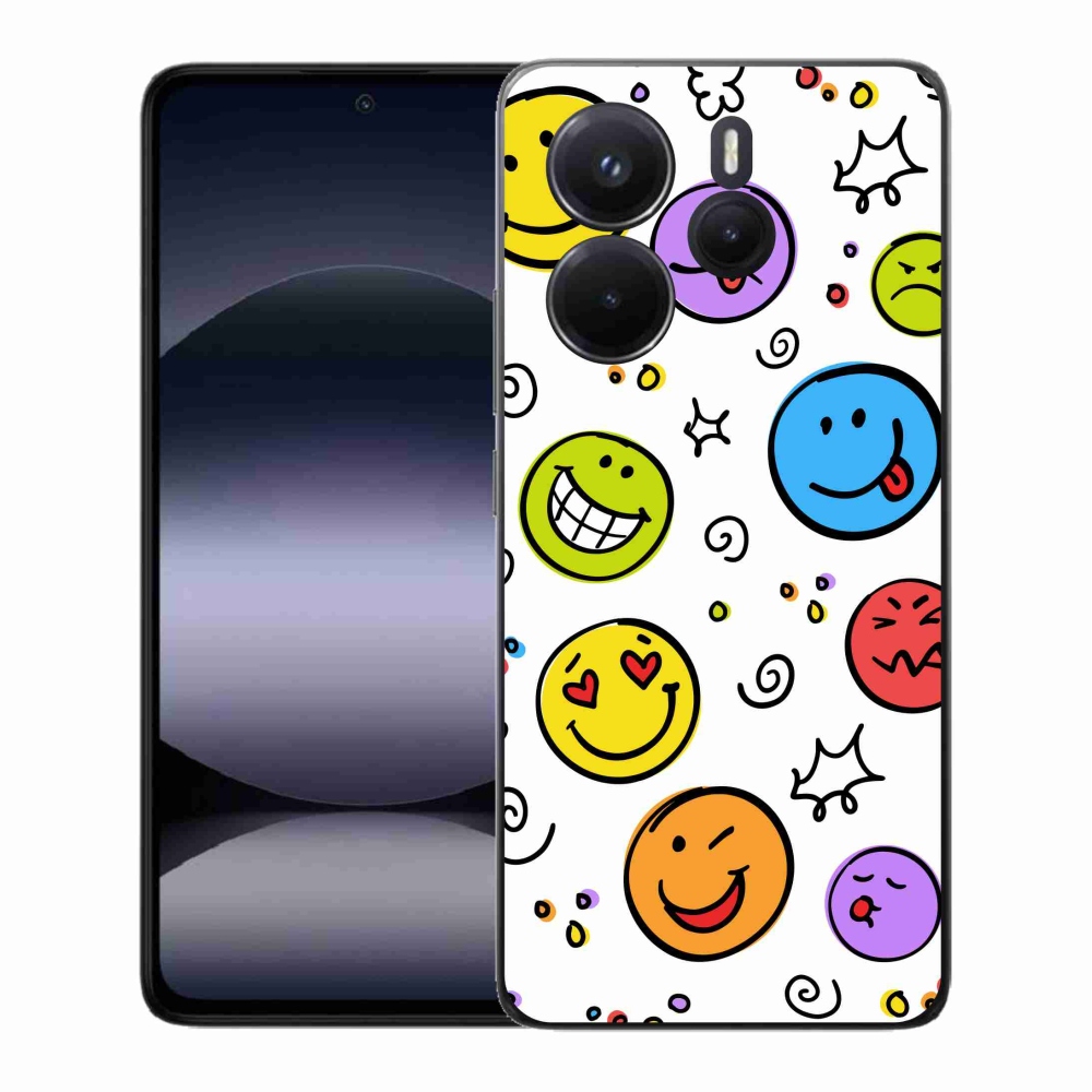 Gél borítás mmCase a Xiaomi Redmi Note 14-hez - smiley-k