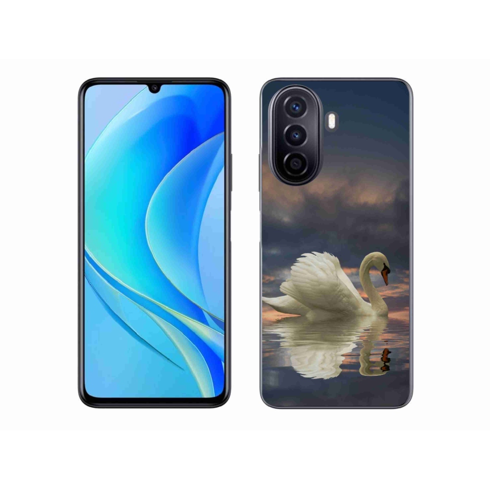 Gél borítás mmCase a Huawei Nova Y70 készülékhez - hattyú