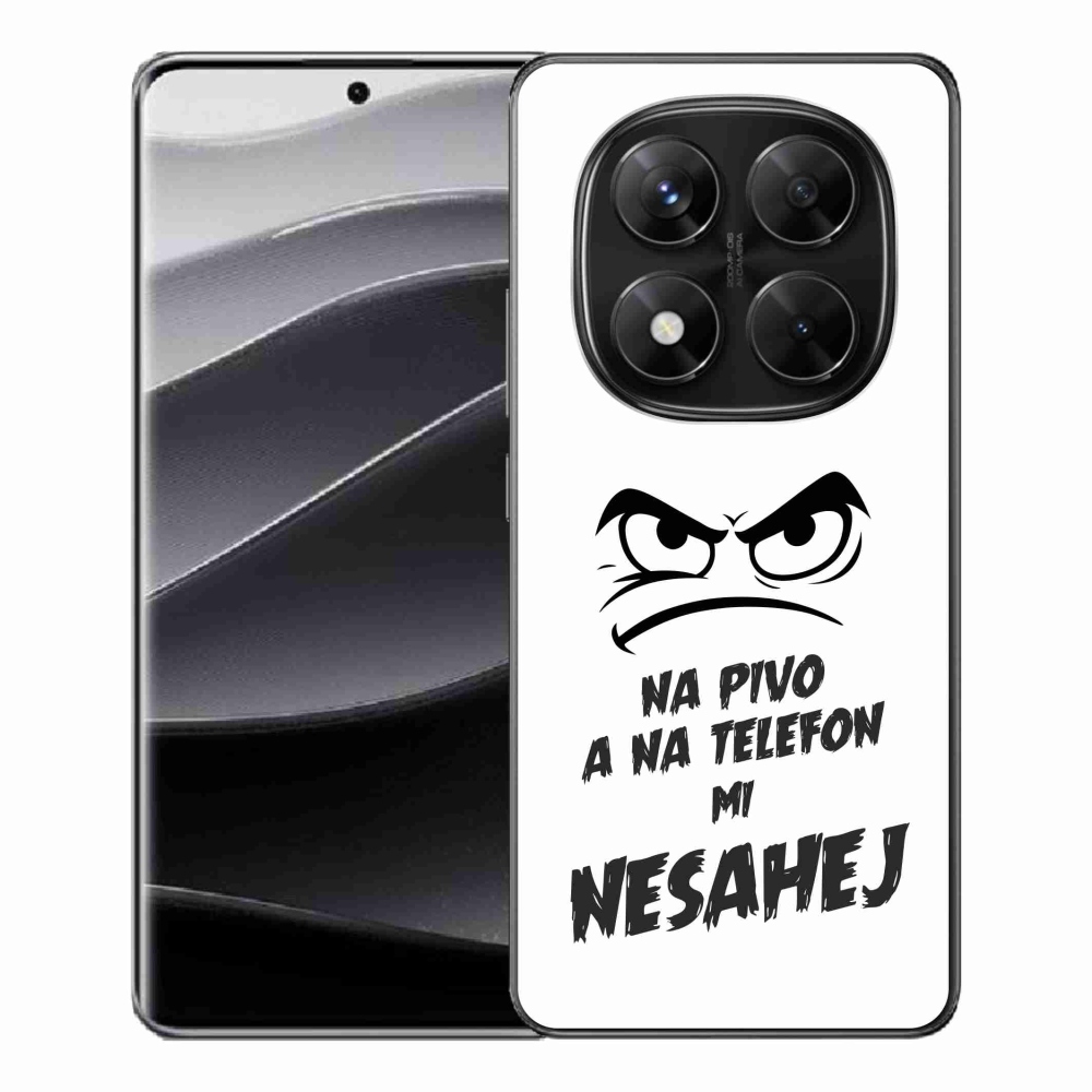 Gél borítás mmCase a Xiaomi Redmi Note 14 Pro 5G/Poco X7 5G - sör motívum 2 fehér háttérhez