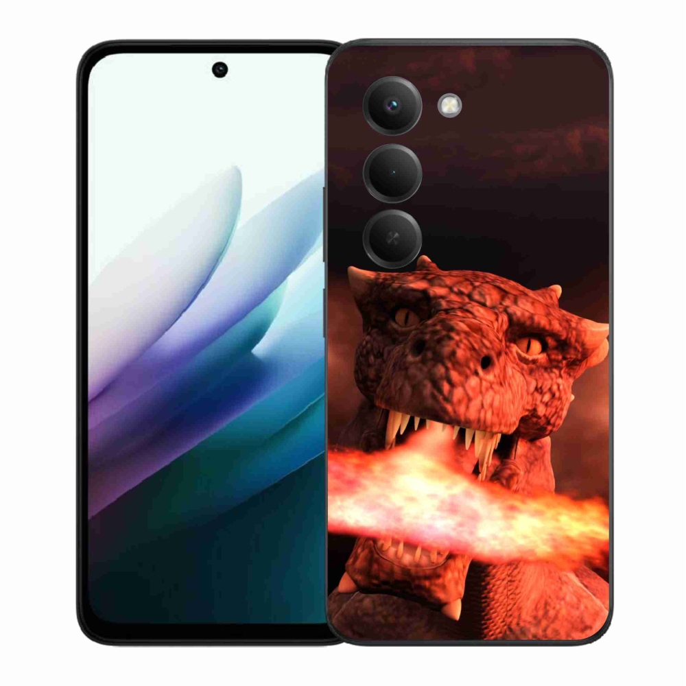 Gél borítás mmCase a Xiaomi Redmi 15 4G/5G (171mm) - sárkány