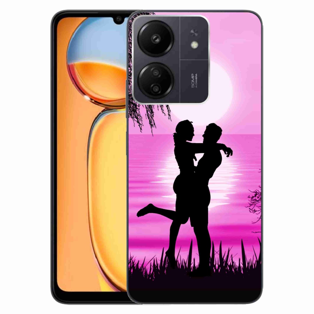 Gél tok mmCase a Xiaomi Poco C65/Redmi 13C-hez - naplemente