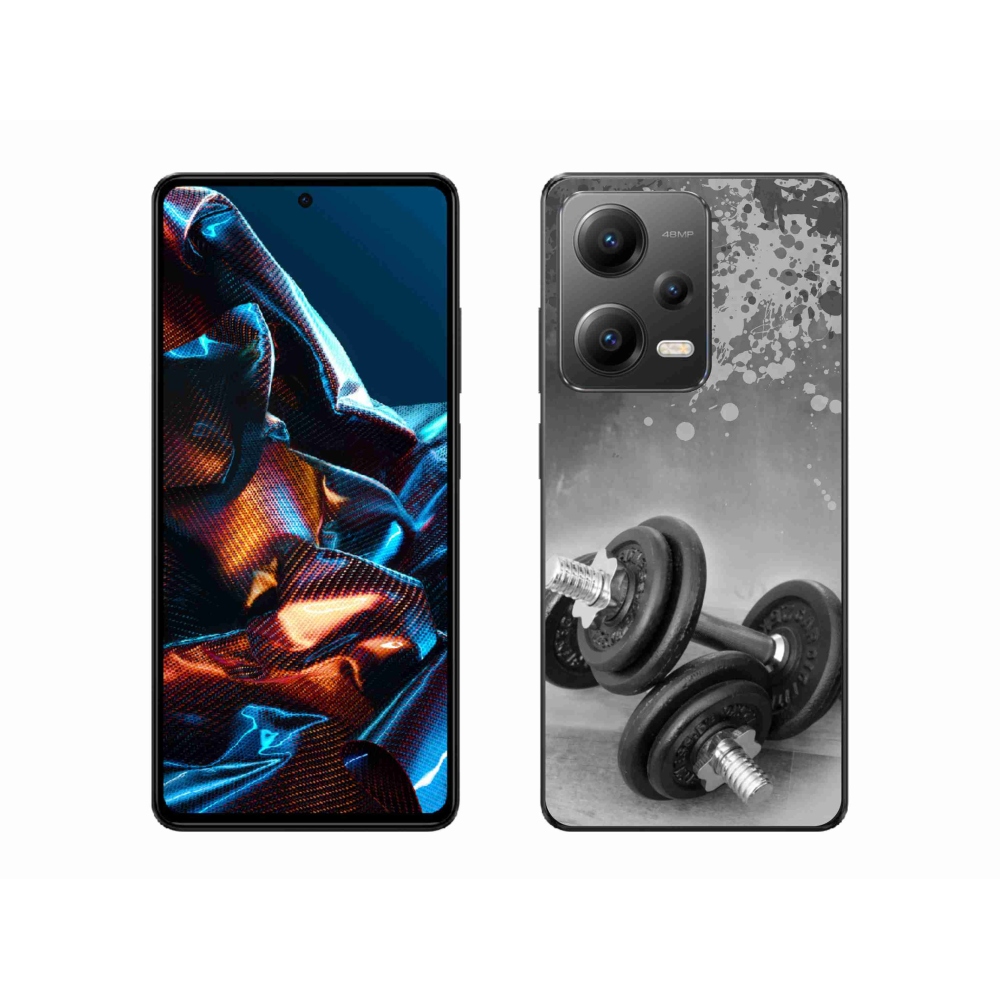 Gél borítás mmCase a Xiaomi Redmi Note 12 Pro 5G számára - súlyzók 1