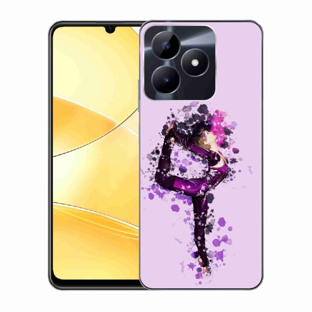 Zselés borítás mmCase a Realme C51/C53 készülékhez - ballerina