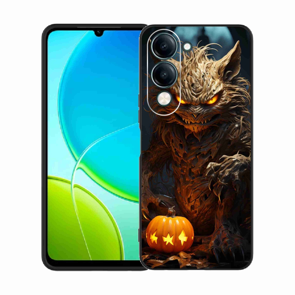 Gél borító mmCase a Vivo Y29s 5G-hez - Halloween szörnyeteg