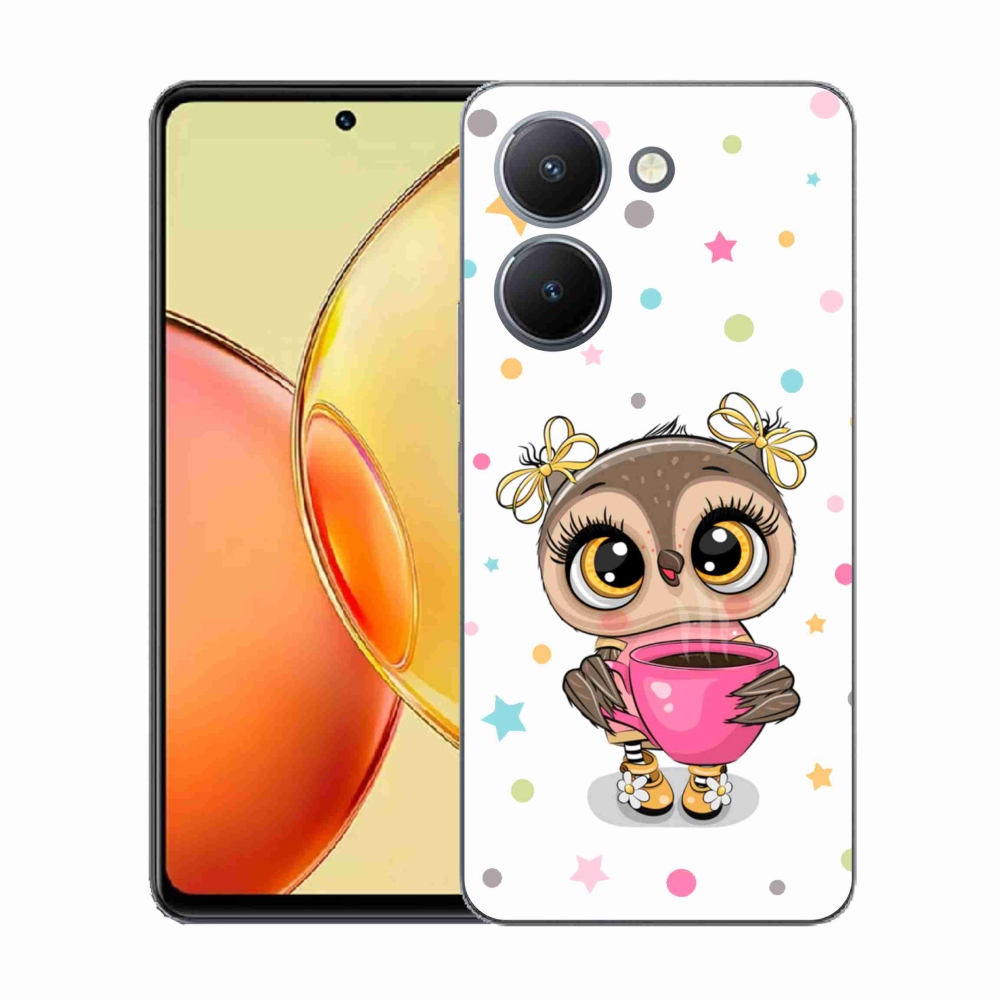 Gél borító mmCase a Vivo Y36-hoz - rajzfilm bagoly