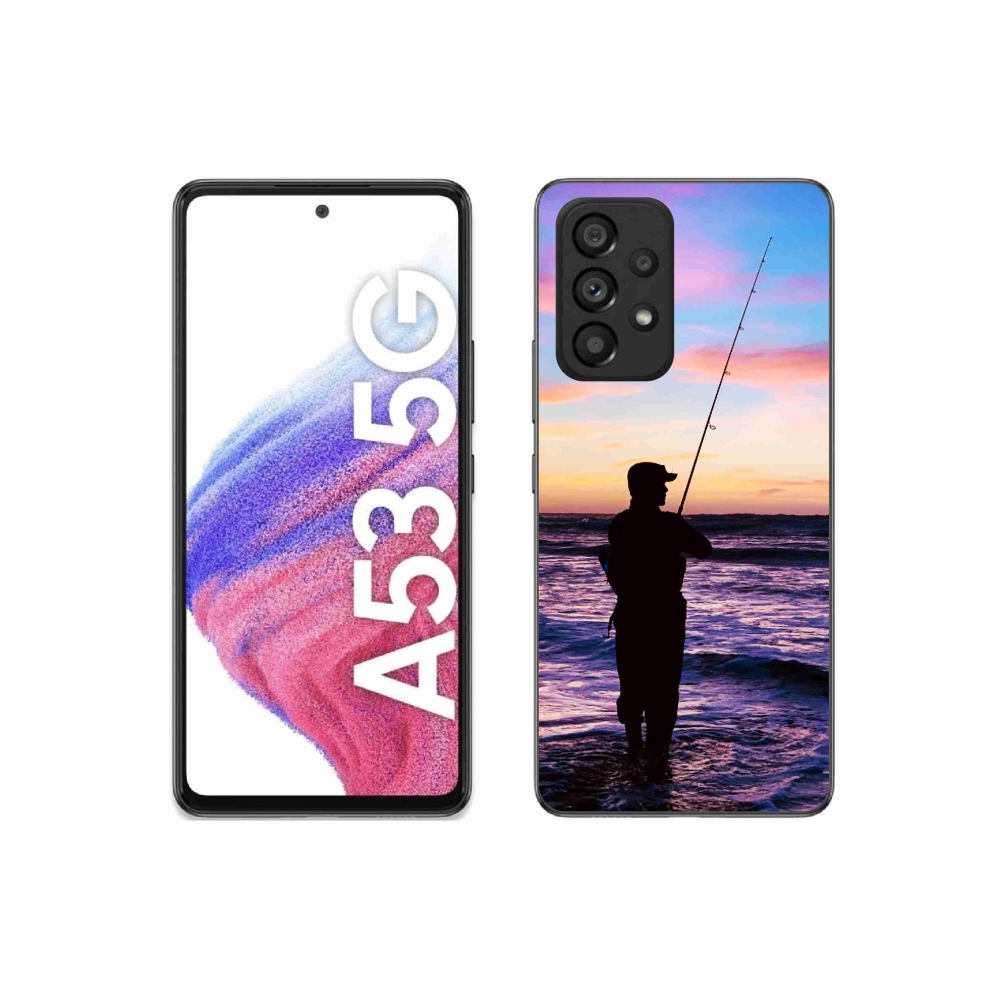 Gél védőburkolat mmCase Samsung Galaxy A53 5G - halászat 1