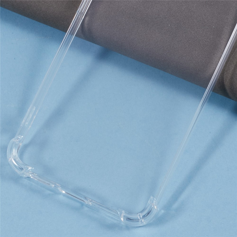 Átlátszó zselés tok megerősített sarkokkal Samsung Galaxy S25 FE készülékhez