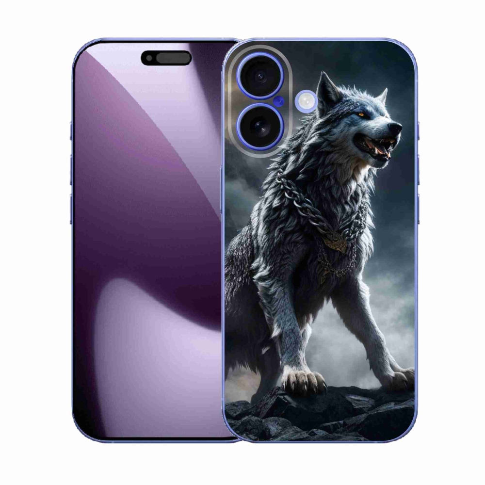 Zselés borítás mmCase iPhone 17 készülékhez - farkas 1