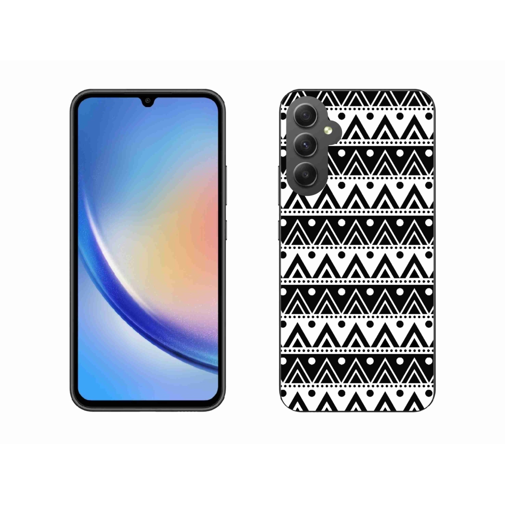 Zselés borítás mmCase Samsung Galaxy A34 5G - absztrakt motívum 29